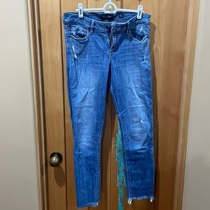 Lucky Brand Lolita Distressed Skinny Jeans